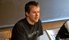 Reed College professor Peter Rock