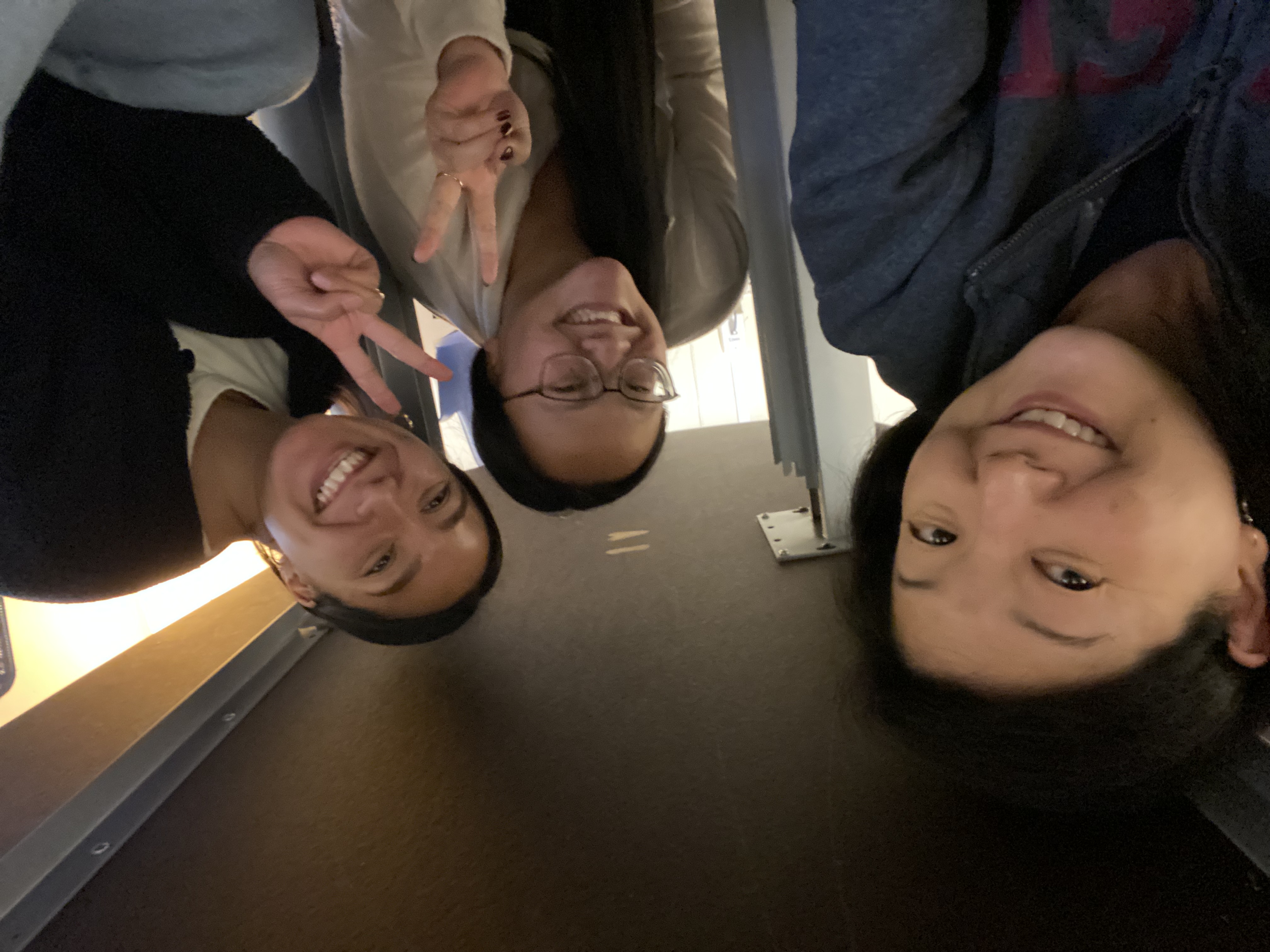 Janice Yang and Student Engagement under a table