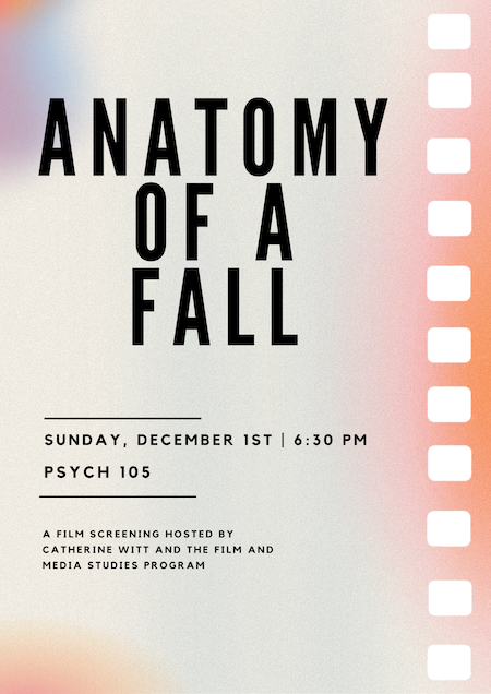 poster for film screening 