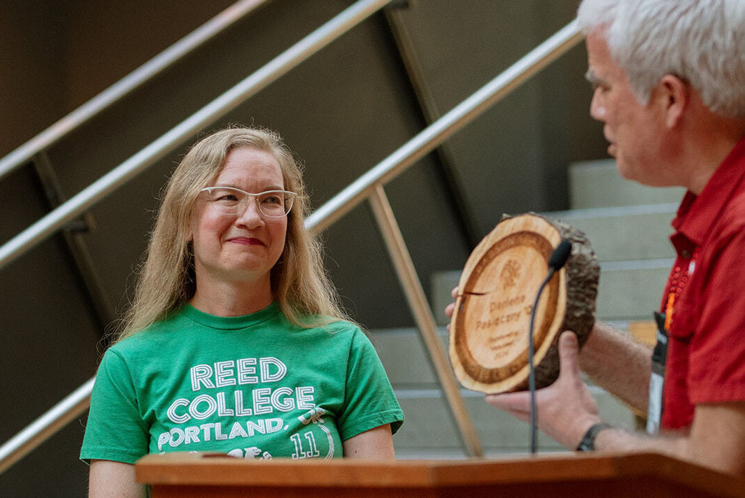 The award has been bestowed on extraordinary Reed volunteers since 1987.