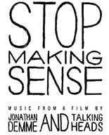 stop making sense poster